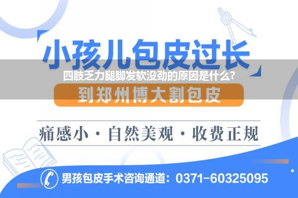 四肢乏力腿脚发软没劲的原因是什么?